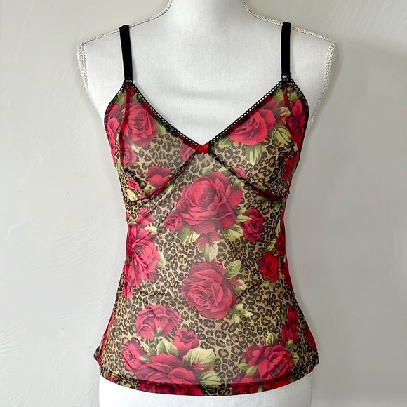 Y2K Victoria’s Secret Mesh Cami - Picture 1 of 7